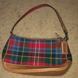 Plaid Coach Minibag